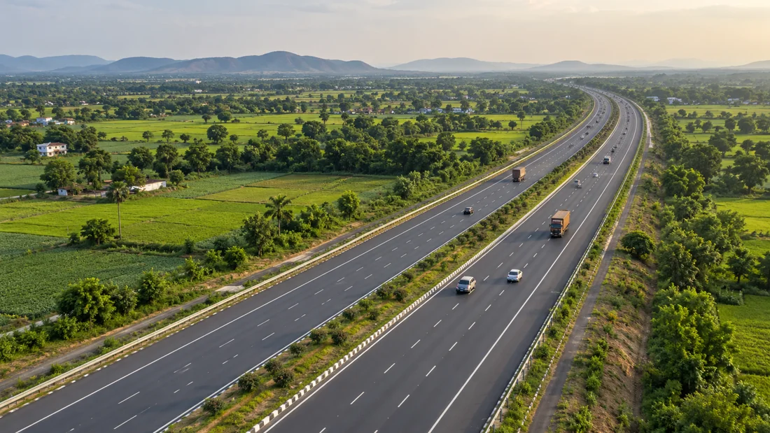 Illustrative image: Highways & access